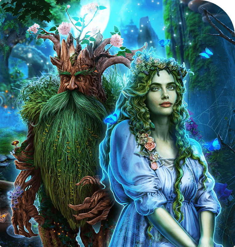Girl and monster