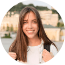 Girl with long hair