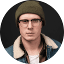 Man with glasses