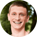 Smiling man
